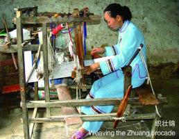 Zhuang Brocade Machine